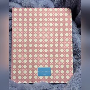 Draper James Pink and White Patterned Journal 10X8 200 Pages